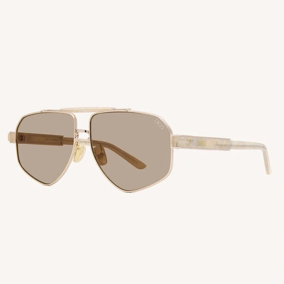 DEZI 6FT SUNGLASSES - GOLD/ LIMESTONE/ MOSS - Picture 3 of 12